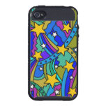 Shooting Star Hippie Pattern iPhone 4/4S Cover
