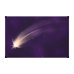 Shooting Star Purple #2 Wrapped Canvas Horizontal Gallery Wrap Canvas