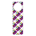 Shooting Star Rainbow Awesome Cat Lady Door Knob Hanger