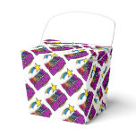 Shooting Star Rainbow Awesome Cat Lady Party Favor Box