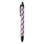 Shooting Star Rainbow Awesome Cat Lady Black Ink Pen