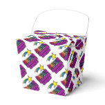 Shooting Star Rainbow Awesome Cookie Eater Favor Boxes