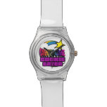 Shooting Star Rainbow Awesome Cookie Eater Wristwatches
