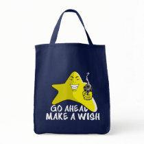 SHOOTING STAR T SHIRT TOTE BAG