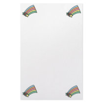 Shooting Stars and Rainbow Stationary stationery