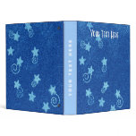Shooting Stars 3 Ring Binder