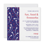 Shooting Stars Fireworks 4th of July Invitations