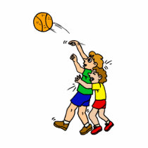 Shooting the basketball cut outs