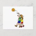 Shooting the basketball