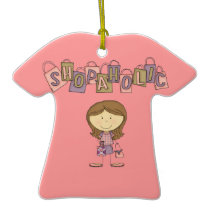 Shop-A-Holic Christmas Ornament