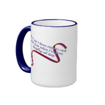 Shop-aholic mugs
