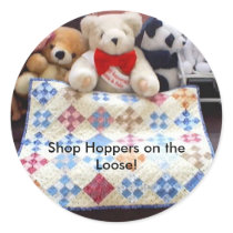 Shop Hop stickers