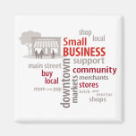 Shop Local, Buy Local, Small Business Magnet