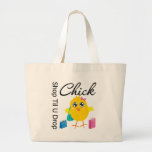 Shop Til U Drop Chick 2 Canvas Bag