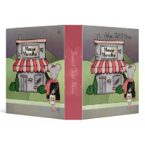 Shop Till I Drop Avery Binder by kids_tshirts Shop Till I Drop Avery Binder