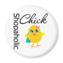 Shopaholic Chick 1 magnets by chicktshirts Shopaholic Chick 1 magnets