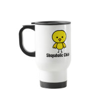 Shopaholic Chick mugs by chick_appeal Shopaholic Chick mugs