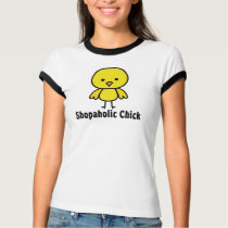 Shopaholic Chick t-shirts by chick_appeal Shopaholic Chick t-shirts