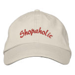Shopaholic Funny Embroidered Baseball Cap