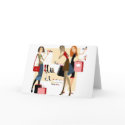Shopaholic Greeting Cards by ceairamoorejm Shopaholic Greeting Cards