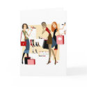 Shopaholic Greeting Cards by ceairamoorejm Shopaholic Greeting Cards