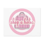 Shopaholic postcards