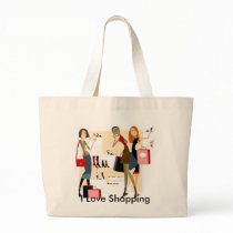 Shopaholic Shopping Bag
