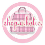 Shopaholic stickers