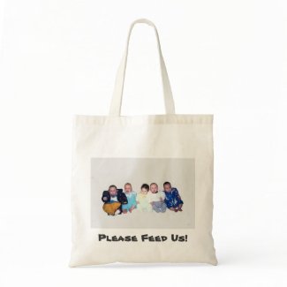 Shopping Bag - 5 Babies in a Row bag