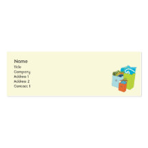 Shopping Bags - Skinny Business Card