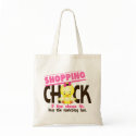 Shopping Chick 1 bags by chicktees Shopping Chick 1 bags
