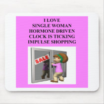 SHOPPING diva humor mousepads by jimhartley SHOPPING diva humor mousepads