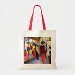 Shopping - "Fashion Shop" by August Macke Tote Bags