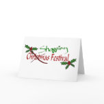 Shopping Festival Greeting Card