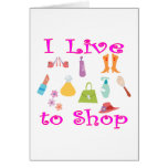 Shopping Greeting Card