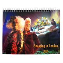 Shopping in London 2011 Calendar