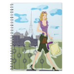Shopping in Paris Notebook