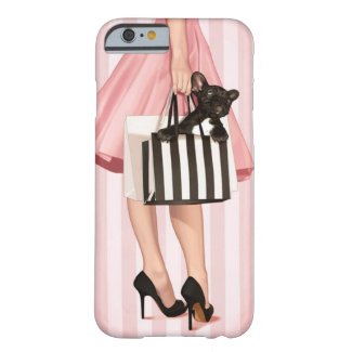 Shopping in the 50's barely there iPhone 6 case