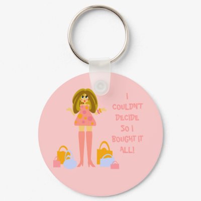 Shopping Keychain by Derora