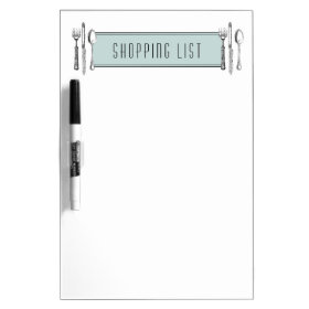 Shopping List Dry Erase Board