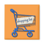 shopping list magnets