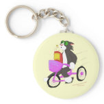 Shopping Puss Key Chains