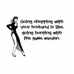Shopping with husband shirt