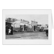 Shops in Anchorage, Alaska 1914 cards