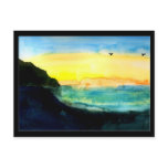 Shore And Sky Post Card