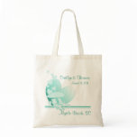 Shore Love/ Green Canvas Bag