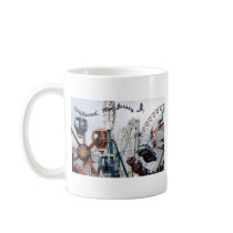 Shore Pier-Wildwood Text Mug I by SjStevenson Shore Pier-Wildwood Text Mug I