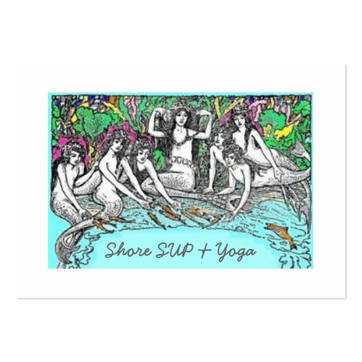 Shore SUP & Yoga Business Card (front side)