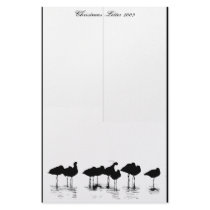 Shorebirds Christmas Letter 2009 stationery by farmer77 Shorebirds Christmas Letter 2009 stationery