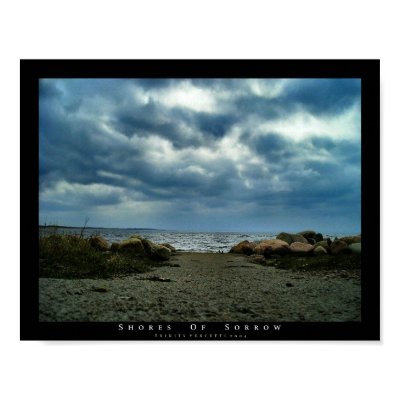 Shores of Sorrow Poster by vercettiprints